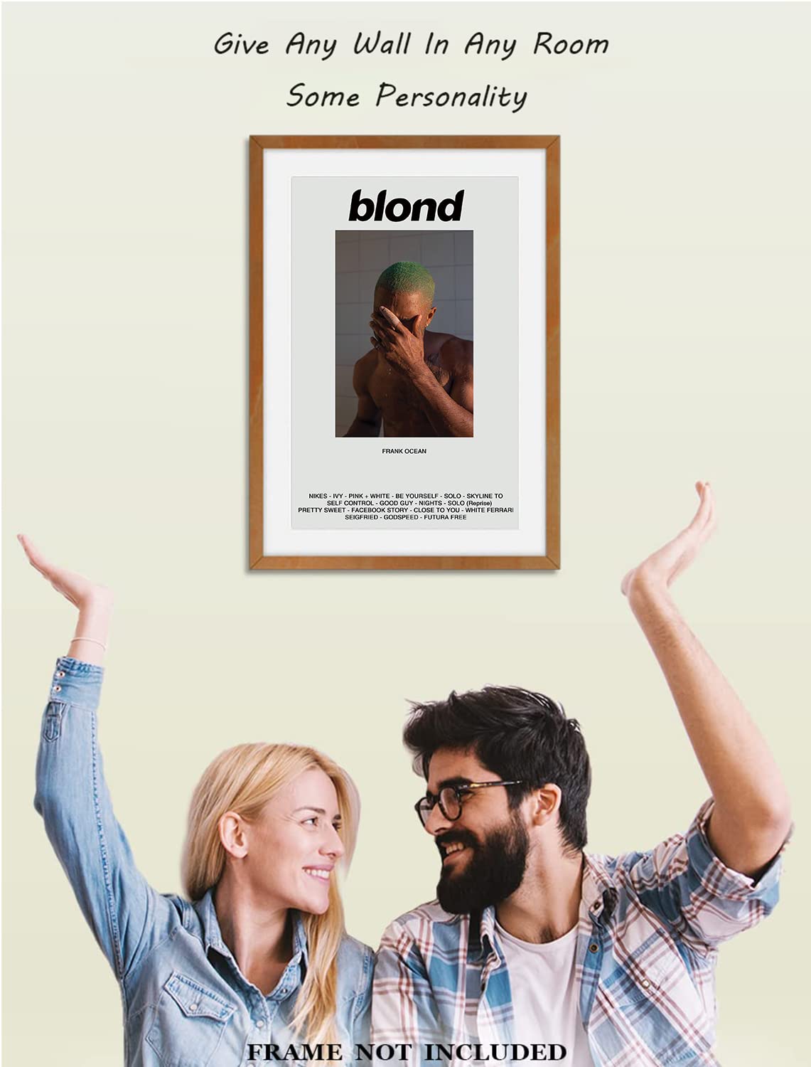 Amazon.co.jp: フランク・オーシャン・ブロンド 壁掛け装飾ポスター